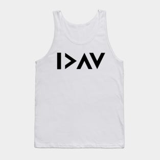 I am greater than the highs and lows Tank Top